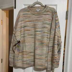 J. Crew Multicolor Knit Sweater